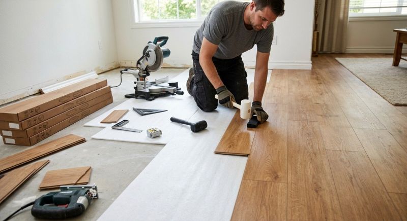 Laminate Floor Installation in Cumberland County, PA