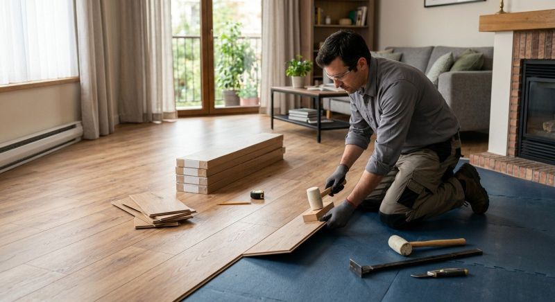 Laminate Floor Installation in Palmyra, PA