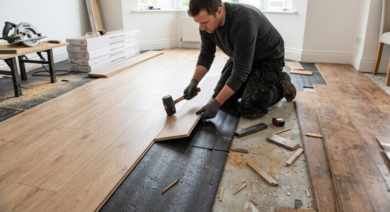 Laminate Floor Replacement in Mechanicsburg, PA