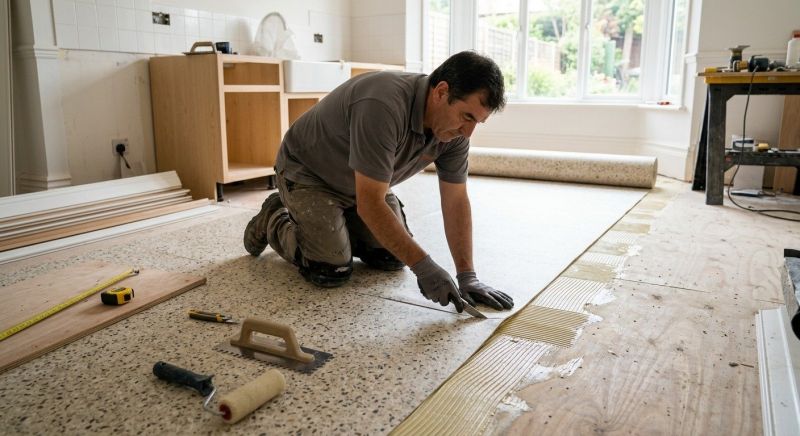 Linoleum Floor Installation in Mount Joy, PA