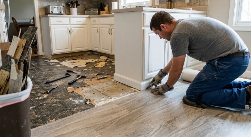 Linoleum Floor Installation in New Cumberland, PA