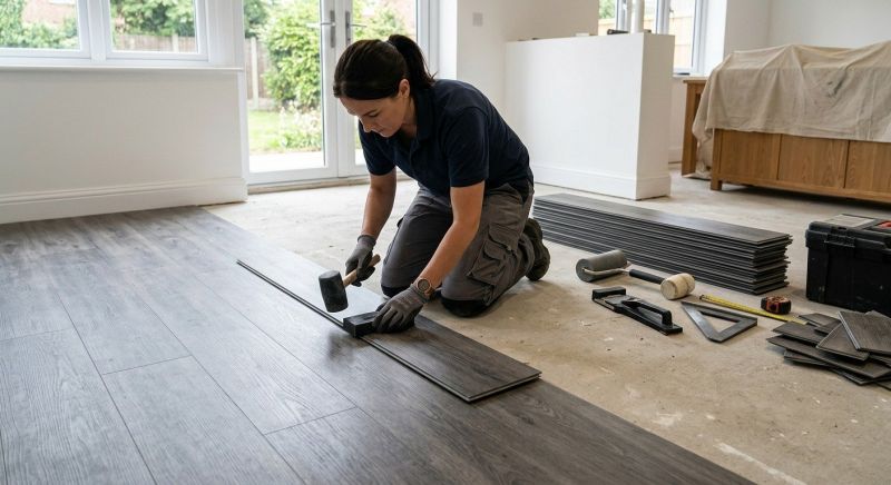 Luxury Vinyl Tile Installation in Hershey, PA