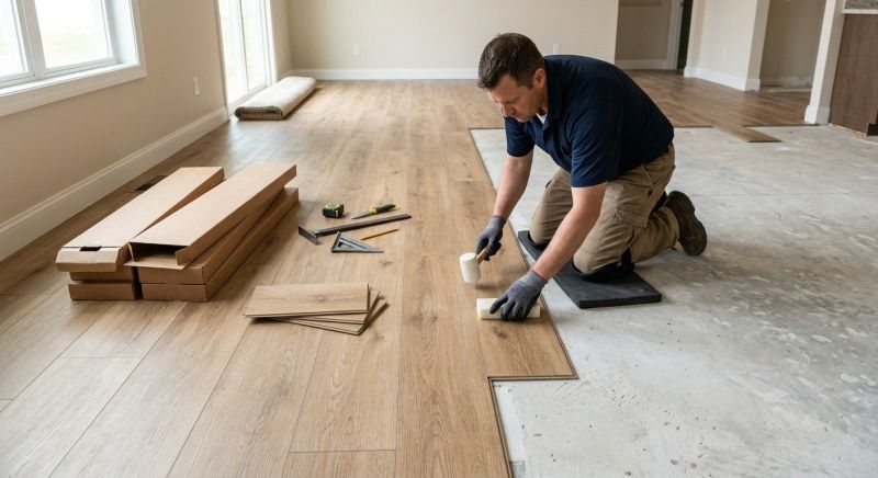 Luxury Vinyl Tile Installation in Hummelstown, PA