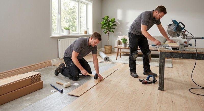 Plank Laminate Installation in Harrisburg, PA