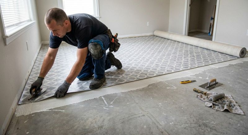 Sheet Flooring Installation in Harrisburg, PA