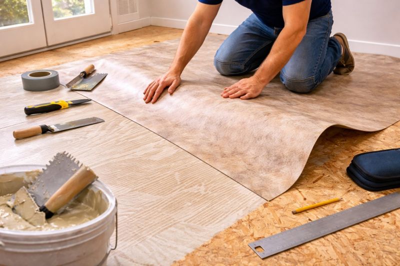 Sheet Flooring Installation in New Bloomfield, PA
