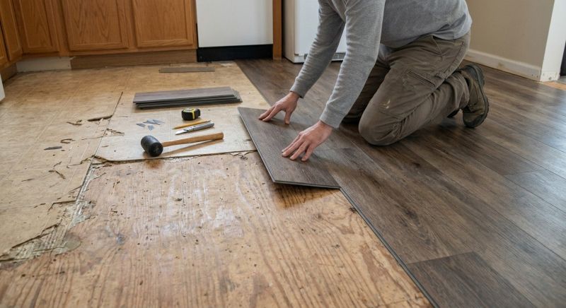 Vinyl Floor Replacement in Harrisburg, PA